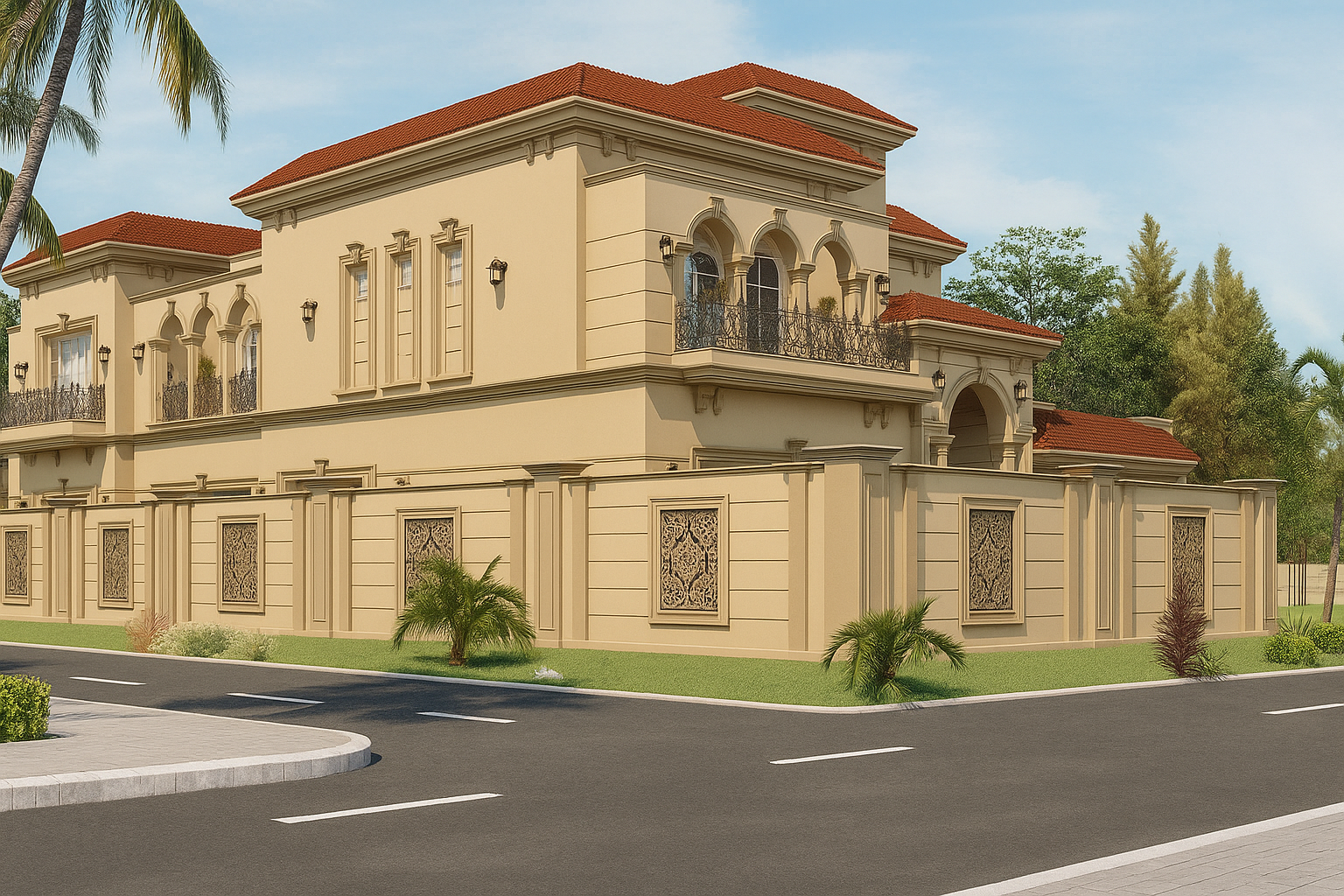 Luxury Villa Complex - Reality